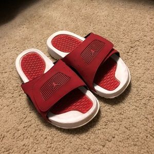 Jordan slip on sandals